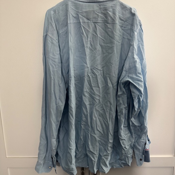 Flag and Anthem Button Down Shirt - Picture 3 of 3